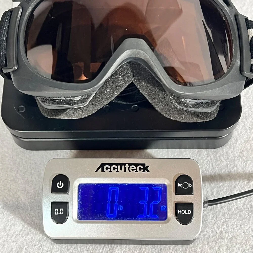 Scott Adult Ski Snowboard Goggles Black Frame Amber Lens Adjustable Strap